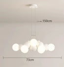 GobekUsa Elegant Chandelier Ceiling Pendant Light Fixture for Dining Room, Salon & Indoor Lighting