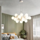 GobekUsa Elegant Chandelier Ceiling Pendant Light Fixture for Dining Room, Salon & Indoor Lighting