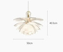 GobekUsa Glass Pine Cone Pendant Chandelier for Living Room Restaurant Bedroom Kitchen