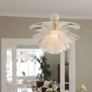 GobekUsa Glass Pine Cone Pendant Chandelier for Living Room Restaurant Bedroom Kitchen