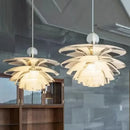 GobekUsa Glass Pine Cone Pendant Chandelier for Living Room Restaurant Bedroom Kitchen