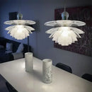 GobekUsa Glass Pine Cone Pendant Chandelier for Living Room Restaurant Bedroom Kitchen