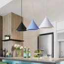 GobekUsa Annular Cone Pendant Lamp: Minimalist Nordic Design for Living Room, Restaurant, Bar