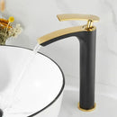 GobekUsa Brass Bathroom Basin Faucet Cold Hot Water Mixer Sink Tap Deck Mounted