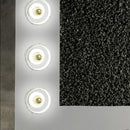 GobekUsa Modern White-Gold Circle Sconce Lighting - Designer Wall-Mounted Marble Light with 1 Bulb