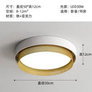 GobekUsa Circular Metal Grid LED Ceiling Light - Modern Room Lighting