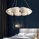 GobekUsa Circular Petal LED Chandelier for Home Decor - Nordic Luxury Lighting Fixtures