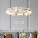 GobekUsa Circular Petal LED Chandelier for Home Decor - Nordic Luxury Lighting Fixtures