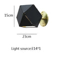 GobekUsa Cube LED Pendant Light: Art Deco Hanging Lamp for All-Match Style