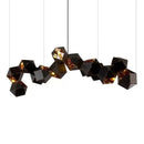 GobekUsa Cube LED Pendant Light: Art Deco Hanging Lamp for All-Match Style