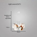 GobekUsa Cube LED Pendant Light: Art Deco Hanging Lamp for All-Match Style