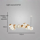 GobekUsa Cube LED Pendant Light: Art Deco Hanging Lamp for All-Match Style