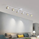 GobekUsa Ceiling Chandelier Black White LED Spotlight for Living Room Bedroom Dining