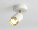 GobekUsa Ceiling Chandelier Black White LED Spotlight for Living Room Bedroom Dining