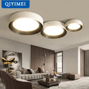 GobekUsa Circular Chandeliers Lights for Home Decor - Indoor Lighting for Living Dining Bedroom