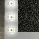 GobekUsa Modern White-Gold Circle Sconce Lighting - Designer Wall-Mounted Marble Light with 1 Bulb