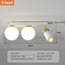 GobekUsa Glass Ball LED Ceiling Wall Light - Nordic Modern Minimalist Design