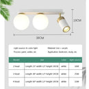 GobekUsa Glass Ball LED Ceiling Wall Light - Nordic Modern Minimalist Design