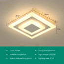 GobekUsa LED Ceiling Light: Stylish Acrylic Lamps for Home Decor, Aisle, Staircase, Balcony