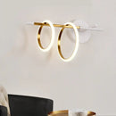 GobekUsa Modern Black/White LED Wall Light Fixture with Straight Arm - Metal Wall Mount Lighting for Living Room