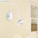 GobekUsa Modern Dome Aluminum LED Wall Sconce Light with Adjustable Warm/White Lighting - Switch Optional