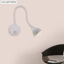 GobekUsa Modern Dome Aluminum LED Wall Sconce Light with Adjustable Warm/White Lighting - Switch Optional