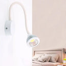 GobekUsa Modern Dome Aluminum LED Wall Sconce Light with Adjustable Warm/White Lighting - Switch Optional