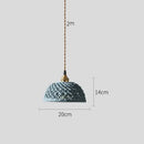 GobekUsa Ceramic LED Pendant Lights: Modern Copper Hanging Lamp for Home Indoor Lighting