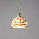 GobekUsa Ceramic LED Pendant Lights: Modern Copper Hanging Lamp for Home Indoor Lighting