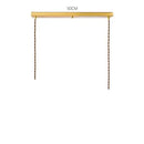 GobekUsa Ceramic LED Pendant Lights: Modern Copper Hanging Lamp for Home Indoor Lighting