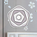 GobekUsa White Scandinavian LED Acrylic Sconce Light for Study Room - Wall Lighting Fixture with Warm and White Light Options