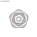 GobekUsa White Scandinavian LED Acrylic Sconce Light for Study Room - Wall Lighting Fixture with Warm and White Light Options