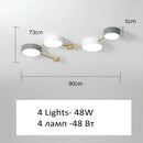 GobekUsa LED Wood Ceiling Chandelier for Living Room, Bedroom, Kids Room Decor