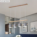 GobekUsa Modern White and Grey Dome Shade Chandelier - Nordic Metal Island Light