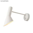 GobekUsa Modern Flare Wall Sconce Light in White/Grey with Rotating Node