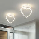 GobekUsa Heart Ceiling Light: Modern Hallway Aisle Entryway Lighting Fixture