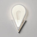 GobekUsa Acrylic LED Wall Sconce Light in Triangle, Oval, and Teardrop Shapes - Warm or White