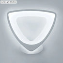 GobekUsa Acrylic LED Wall Sconce Light in Triangle, Oval, and Teardrop Shapes - Warm or White
