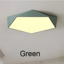 GobekUsa Geometric Dimmable LED Ceiling Lamps for Living Room Aisle Balcony Lighting