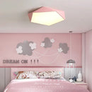GobekUsa Geometric Dimmable LED Ceiling Lamps for Living Room Aisle Balcony Lighting