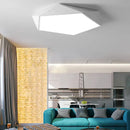 GobekUsa Geometric Dimmable LED Ceiling Lamps for Living Room Aisle Balcony Lighting