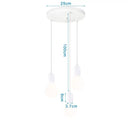 GobekUsa Iron Cage Pendant Lights | Modern Ceiling Chandelier for Living Room & Kitchen