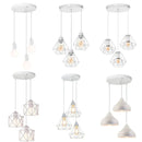 GobekUsa Iron Cage Pendant Lights | Modern Ceiling Chandelier for Living Room & Kitchen