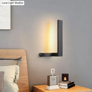 GobekUsa Modern L-Shaped LED Wall Sconce for Living Rooms - Acrylic Simplicity