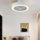 GobekUsa Bedroom LED Ceiling Fan Light with Remote Control - Small, Modern Chandelier