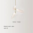 GobekUsa Elegant Glass LED Pendant Light for Living, Dining, Bedroom, Bar - Nordic Minimalist Design