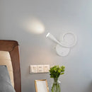 GobekUsa LED Bedside Wall Lamp with USB Port & Switch - Modern Nordic Design