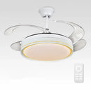 GobekUsa Decor LED Ceiling Fans with Remote Control for Living Room, Bedroom, Dining Room