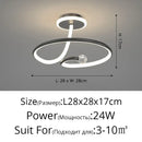 GobekUsa LED Ceiling Light Chandelier for Home Decor Lighting Fixture