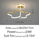GobekUsa LED Ceiling Light Chandelier for Home Decor Lighting Fixture